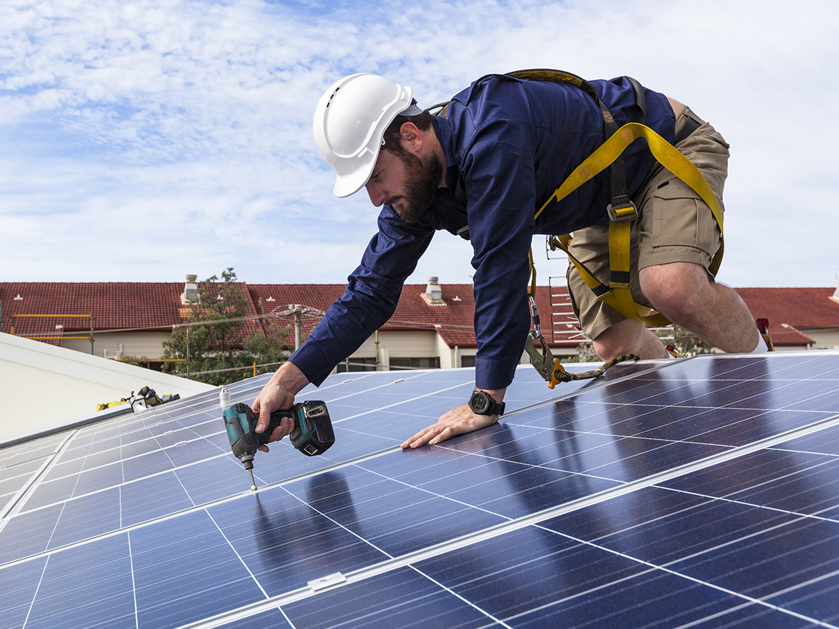 etape3 Installation de panneaux photovoltaïques Solar King
